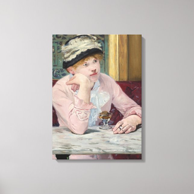 Das Bild von Manet Impressionist Painting Leinwanddruck (Vorderseite)