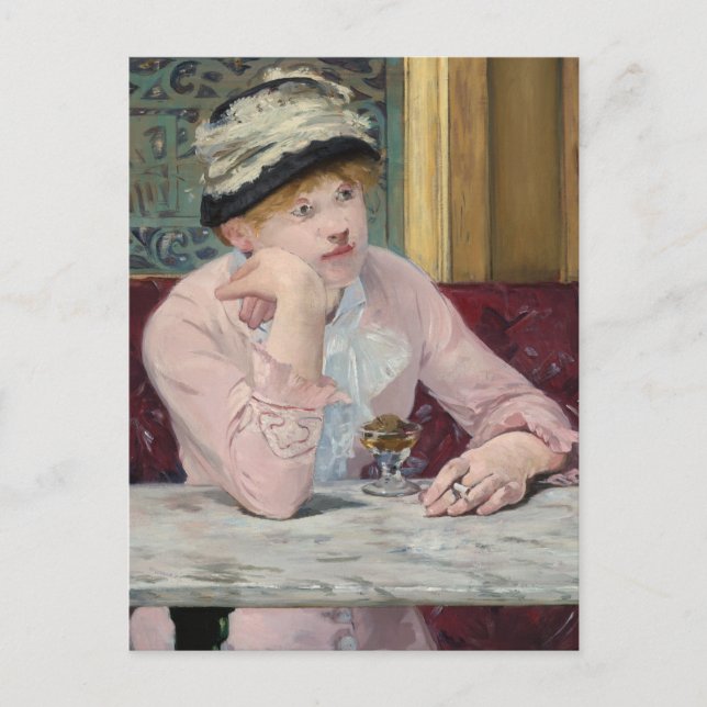 Das Bild von Manet Impressionist Painting Postkarte (Vorderseite)