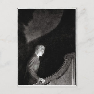 Das Bildnis des Dorian Gray Vintage-Illustration Postkarte