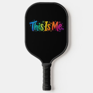 Das bin ich – Inspirierendes T-Shirt für Selbstaus Pickleball Schläger