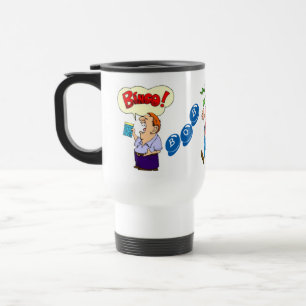 Das Bingo-Reise-Kaffee-Tasse der Männer Reisebecher