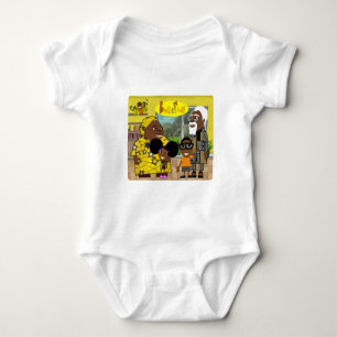 Das bino und die Fino Familie Baby Strampler