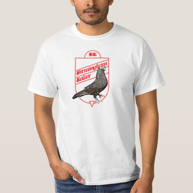 Das Birmingham-Rollen-Abzeichen T-Shirt (Vorderseite)