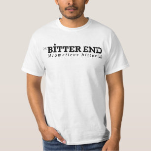 Das bitteres Enden-T-Shirt - Schwarzes T-Shirt