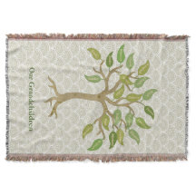 Das Blatt-Baum-Wurfs-Decke des eleganten