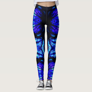 Das blaue Avatara-Glühen Leggings