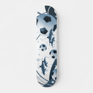 Das blaue Delphin-Skateboard Skateboard