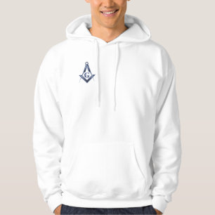Das blaue Häuschen-Emblem Hoodie