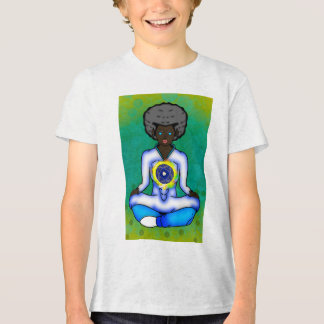 Das blaue Licht des Schutzes Tri-Blend Shirt