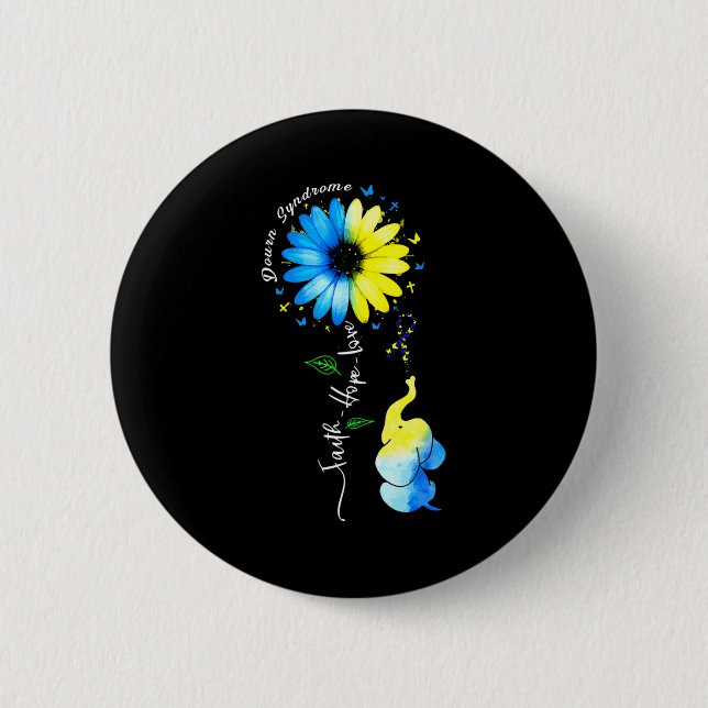 Das Blaue Liebe-Bewusstsein Button (Vorderseite)