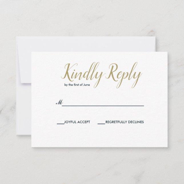 Das blaue Riff | Nautical Wedding RSVP Karte (Vorderseite)