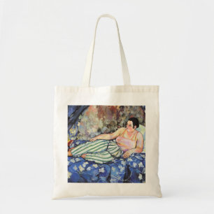 Das Blaue Zimmer von Suzanne Valadon Tragetasche