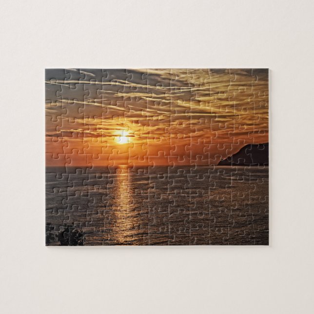 Das Blaze des Sonnenuntergangs - 8x10 - 110 Stk. (Horizontal)