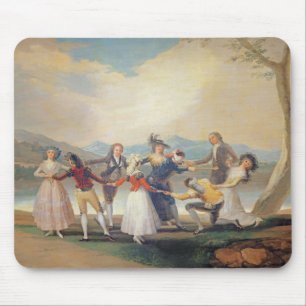 Das blinde B Mannes Francisco Jose de Goya y Mousepad