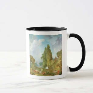 Das blinde Büffelleder des Mannes Tasse