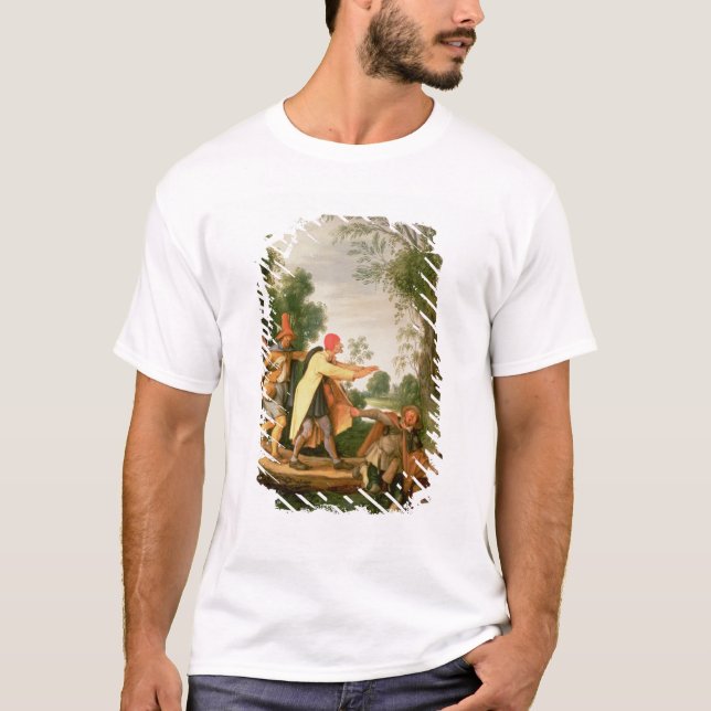 Das blinde, das blinde führend T-Shirt (Vorderseite)