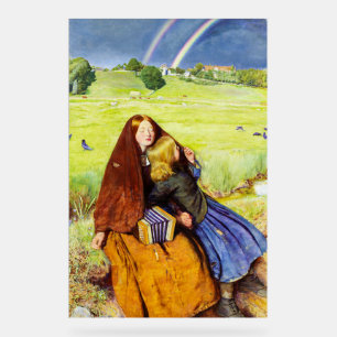 Das blinde Mädchen von John Everett Millais Acrylschild