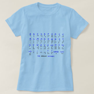 Das Blindenschrift-Alphabet T-Shirt
