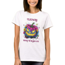 Das Bloom Pumpkin Halloween Beängstigend Niedlich