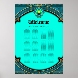 Das Blossom der Elegance, Mystic Lotus. Poster