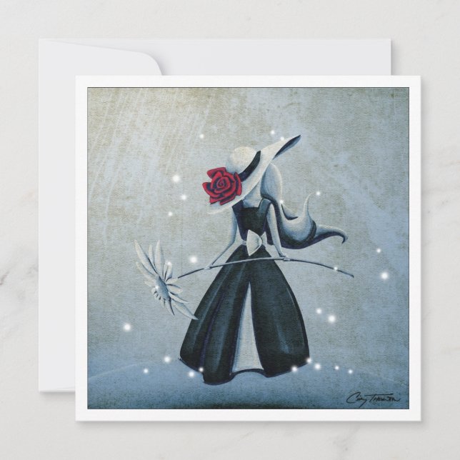 Das Blumenmädchen - Mini Print (Vorderseite)