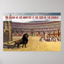 Das Blut der Märtyrer.. Zitat (RED) Poster