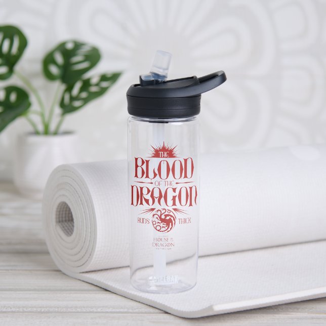 Das Blut des Drachen spielt dick Trinkflasche (Yoga)