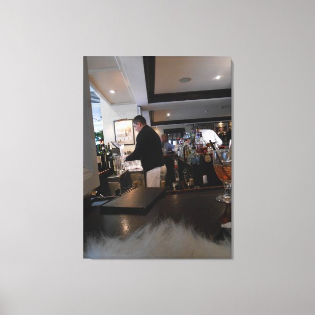 Das Boat House-Bar Leinwanddruck (Vorderseite)