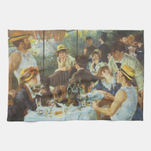 Das Boating Party-Lunch von Pierre Renoir Handtuch