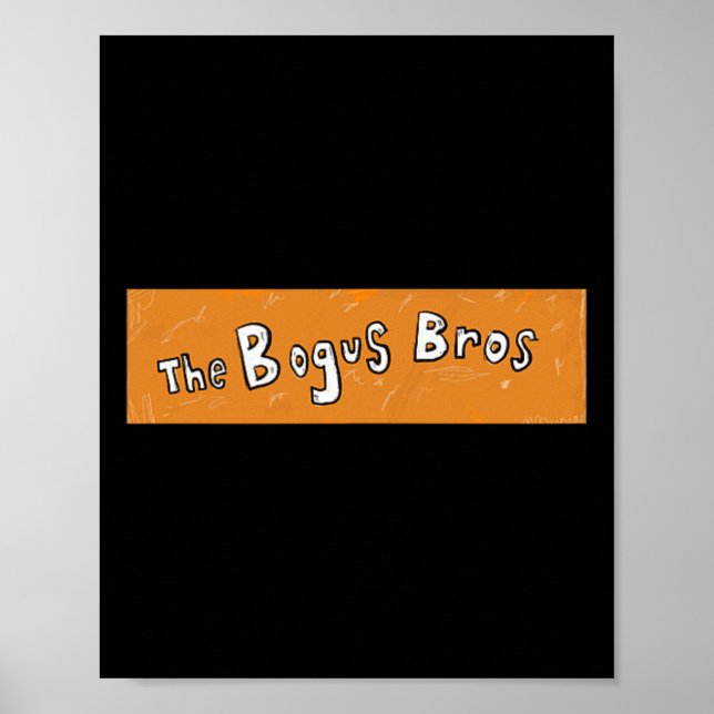 Das Bogus Bros Halloween-Heist-Box-Logo Poster (Vorne)