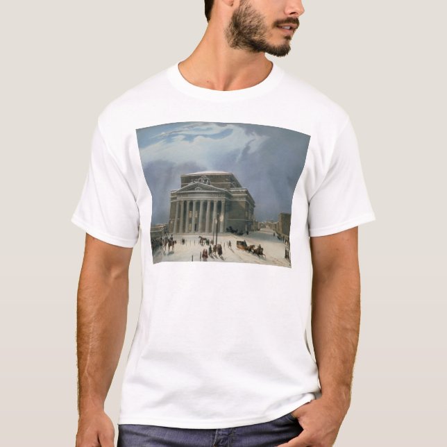 Das Bolshoi Theater in Moskau T-Shirt (Vorderseite)