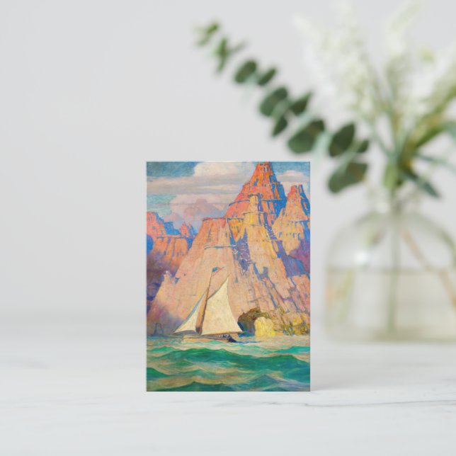 Das Bonadventure von Newell Convers Wyeth Mitteilungskarte (Stehend Vorderseite)