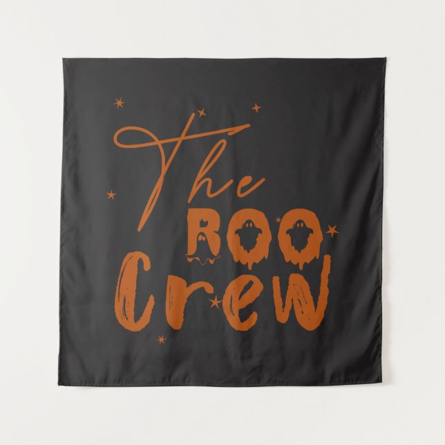 Das Boo-Crew Halloween-Boo-Tapestry Wandteppich (Vorderseite)