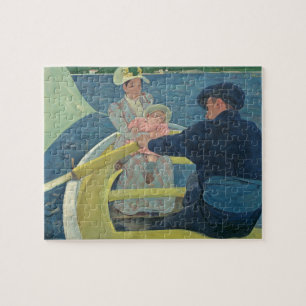 Das Bootfahrt-Party, 1893-94 (Öl auf Leinwand)