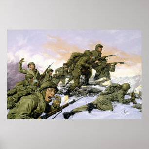 Das Borinqueneers durch Druck Dominic D'Andrea Poster