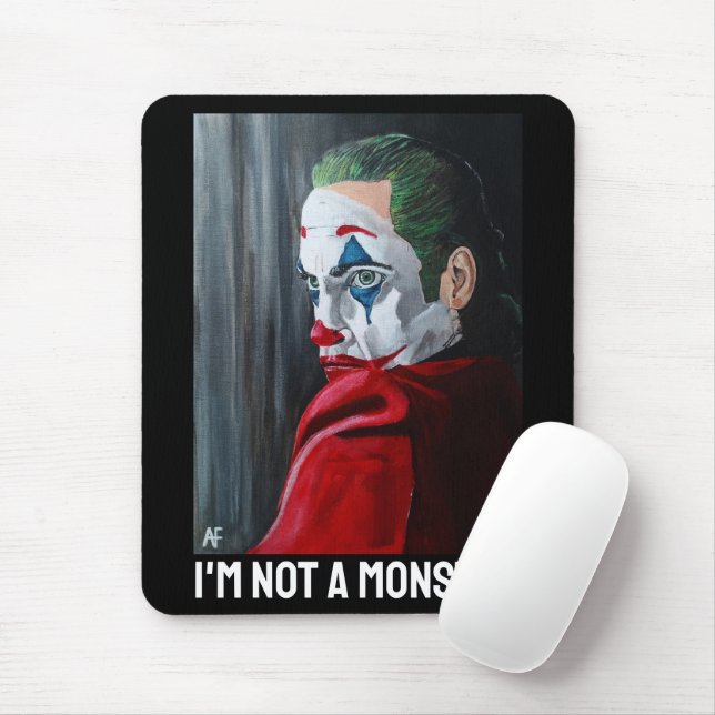 Das Bösewicht-Gemälde von Alfred Fox Mousepad (Mit Mouse)