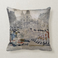 Das Boston-Massaker durch Paul Revere 1770