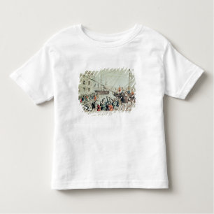Das Boston-Tee-Party, 1846 Kleinkind T-shirt