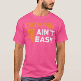 Das Bouldern von Krumpen ist nicht einfach auf dem T-Shirt