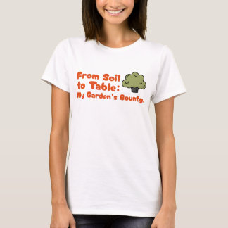 Das Bounty Food Garden in meinem Garten. T-Shirt