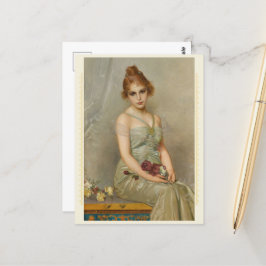 Das Bouquet von Vittorio Matteo Corcos Postkarte