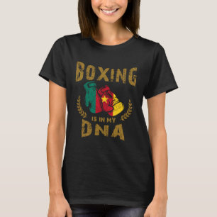 Das Boxen findet in meinen D N A Kamerunon Boxhand T-Shirt