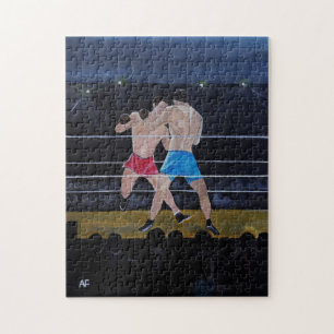 Das Boxer-Gemälde von Alfred Fox
