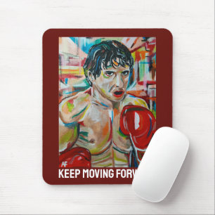 Das Boxer-Gemälde von Alfred Fox Mousepad
