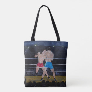 Das Boxer Gemälde von Alfred Fox Tasche