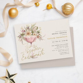 Das Brautparty der Saison Taupe Einladung