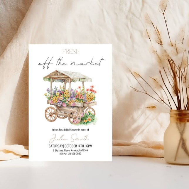 Das Brautparty des Marktes Einladung (Von Creator hochgeladen)