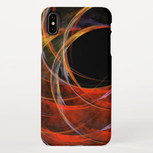 Das Brechen des Kreises Abstrakter Kunst Matte iPhone Hülle