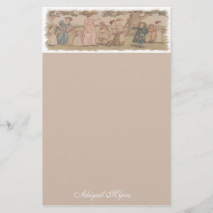 Das Briefpapier des Kindes mit Kate Greenaway