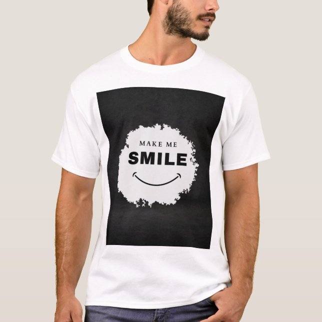 Das bringt mich zum Lächeln zum Shirt-Design T-Shirt (Vorderseite)